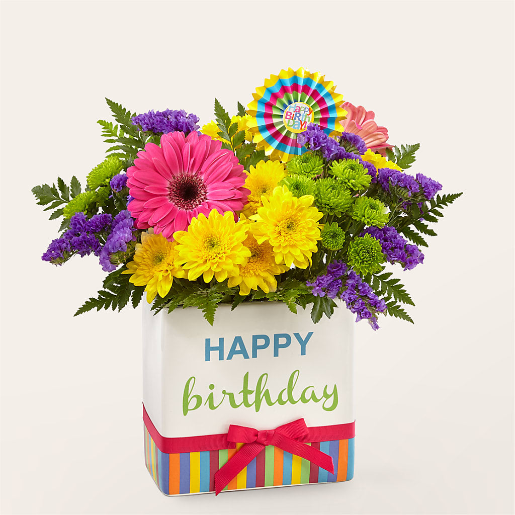 Birthday Brights Bouquet – Hartland Flowers And Events, Hartland MI