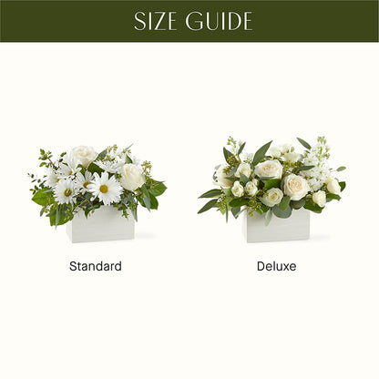 Fresh Linen Box Bouquet –  Hartland Flowers And Events, Hartland MI