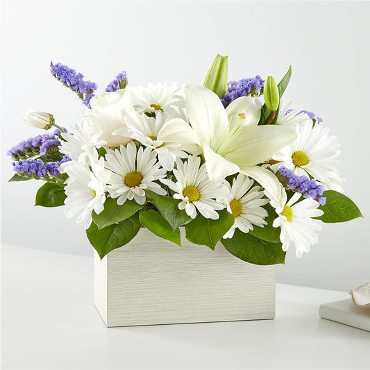 Beyond Blue Box Bouquet –  Hartland Flowers And Events, Hartland MI