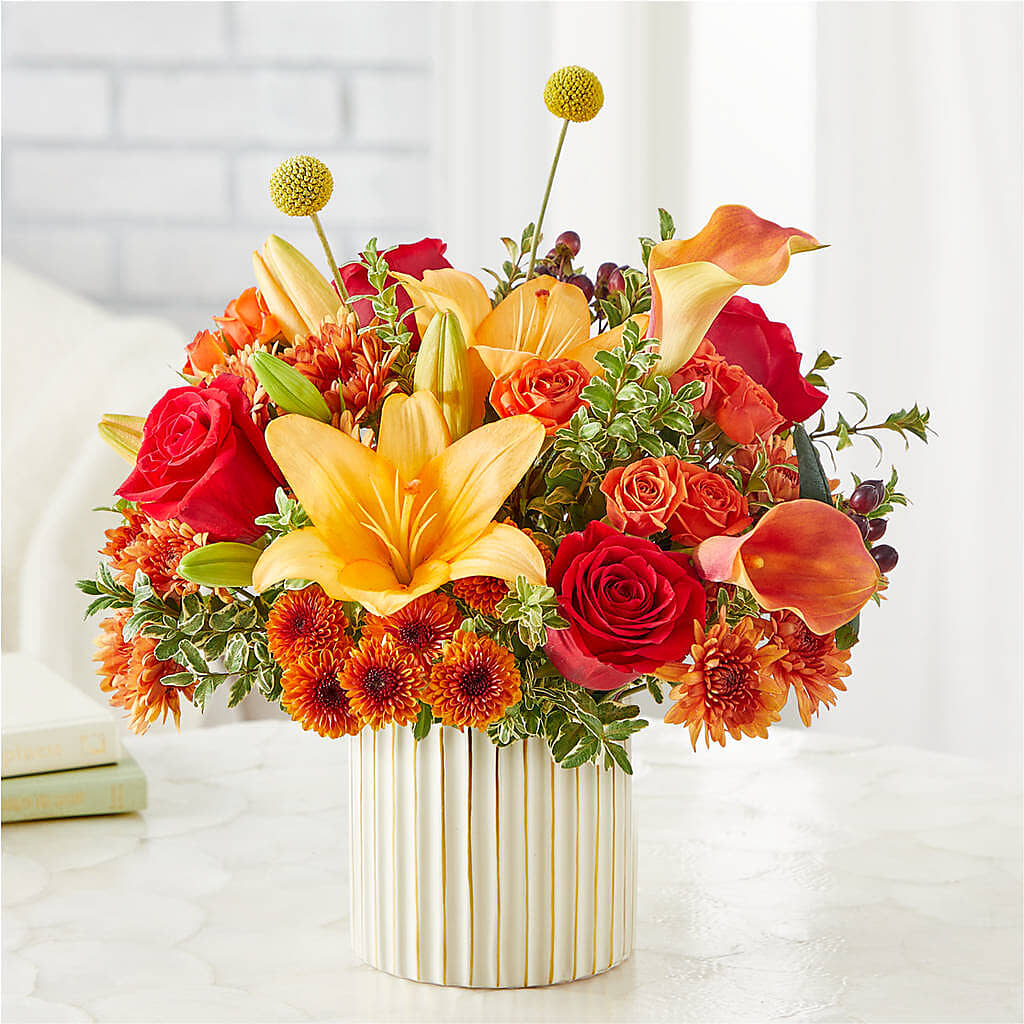 Scarlet Skies Bouquet –  Hartland Flowers And Events, Hartland MI