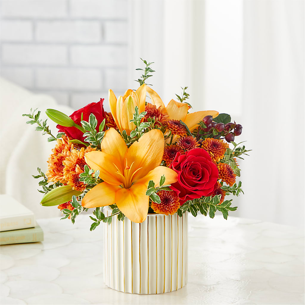 Scarlet Skies Bouquet –  Hartland Flowers And Events, Hartland MI