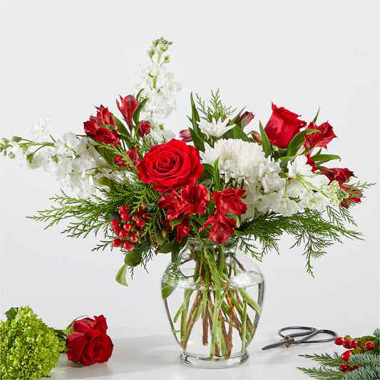 Merry Moment Bouquet – A Florist Original –  Hartland Flowers And Events, Hartland MI