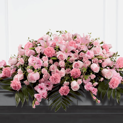 Garden of Comfort Casket Spray (Standard) –  Hartland Flowers And Events, Hartland MI