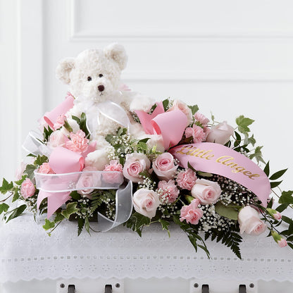Touch of Sympathy Casket Spray –  Hartland Flowers And Events, Hartland MI
