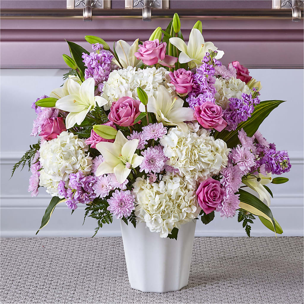 Heaven Sent Floor Basket –  Hartland Flowers And Events, Hartland MI