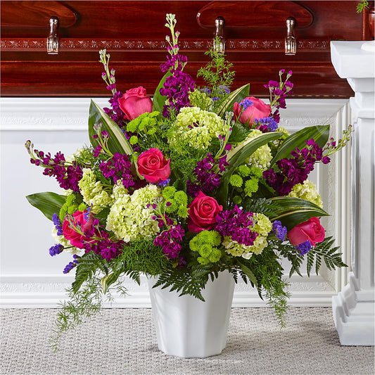 Beautiful Horizons Floor Basket –  Hartland Flowers And Events, Hartland MI