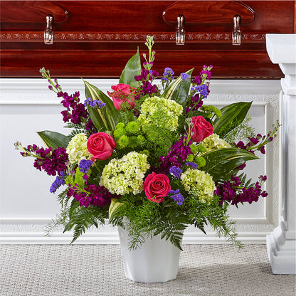 Beautiful Horizons Floor Basket –  Hartland Flowers And Events, Hartland MI