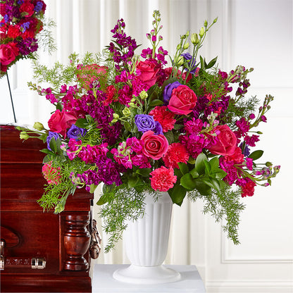 Eternal Day Arrangement –  Hartland Flowers And Events, Hartland MI