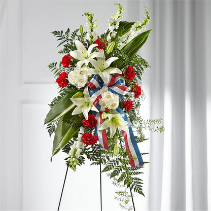 Stars of Life Standing Spray –  Hartland Flowers And Events, Hartland MI