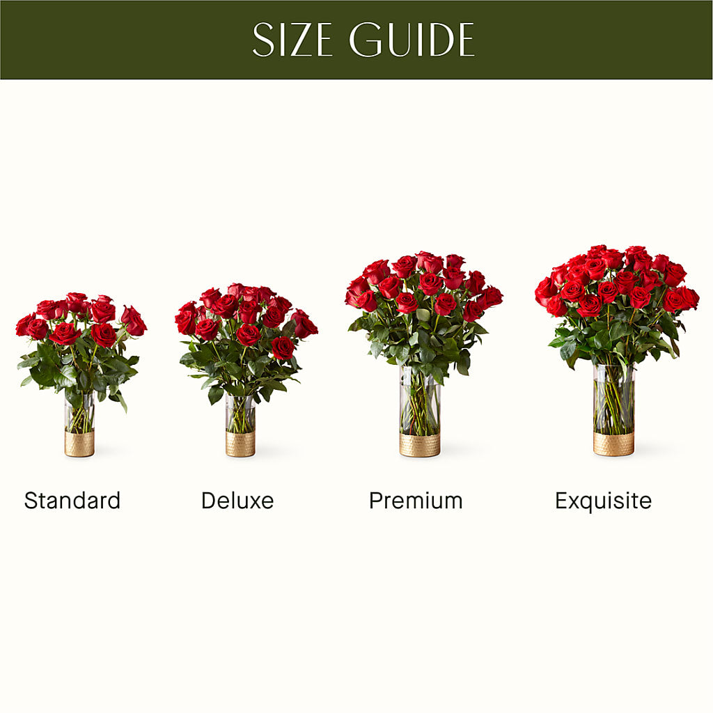 Classic Love Red Rose Bouquet –  Hartland Flowers And Events, Hartland MI