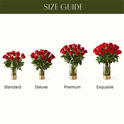 Classic Love Red Rose Bouquet –  Hartland Flowers And Events, Hartland MI