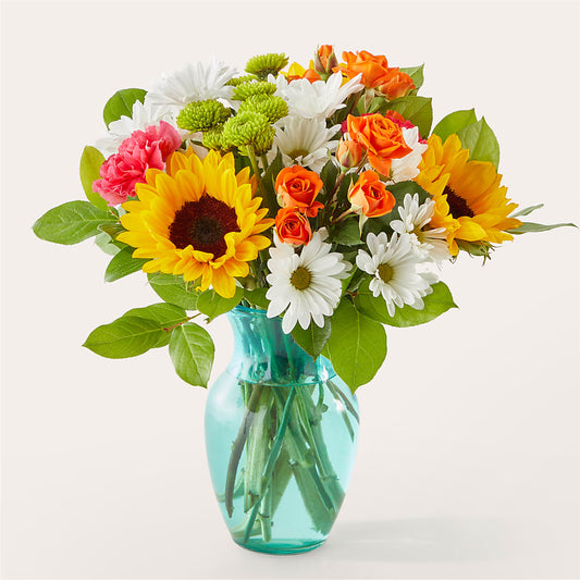 Sun-drenched Blooms Bouquet –  Hartland Flowers And Events, Hartland MI