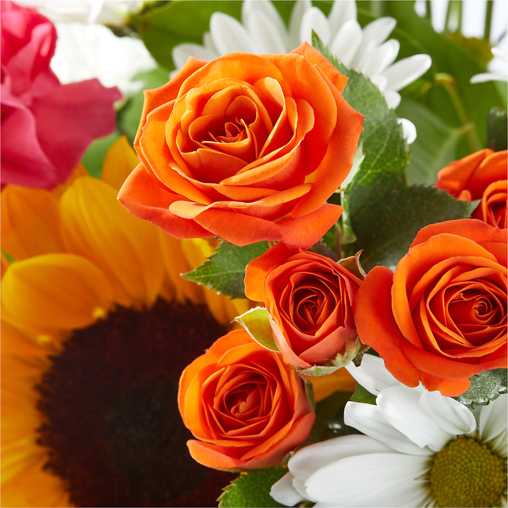 Sun-drenched Blooms Bouquet –  Hartland Flowers And Events, Hartland MI