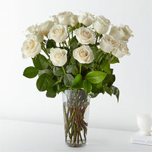 Load image into Gallery viewer, Long Stem White Rose Bouquet
